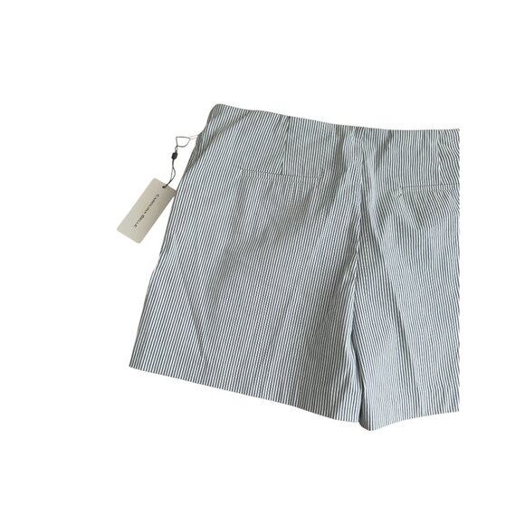 CAROLINA BELLE Blue White Striped Shorts Size US 16 NEW NWT - Picture 4 of 11